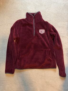 NHL Women’s Maroon Colorado Avalanche 1/4 Zip Pullover - NWT - Medium